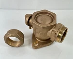 (new) Ford Meter Box 2" Flanged Angle Ball Valve. Fixed Price $199.99.