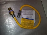 3/8 ODX24"BRASSCRAFT SAFETY+PLUS2 Thermal Excess Flow Valve (36,800 Btu) Gas. Fixed Price $14.99.