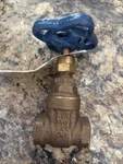 Nibco 1/4 Brass Gate Valve T-113 125 Swp 200 Wog Steam Usa Nos. Fixed Price $19.99.