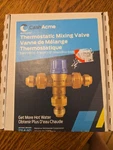 Cash Acme HG110-D Thermostatic Mixing Valve With 1/2" Sharkbite Ends. Fixed Price $47.99.