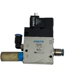 Festo Air Solenoid Valve CPE18-M1H-30L-1/4 With Electrical Coil MSEB-3-24VDC. Fixed Price $50.00.