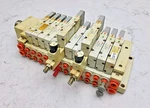 Smc SS5V2-F2L01A Base Manifold Connector SV2200-5FU SV2100-5FU Solenoid Valves. Fixed Price $125.99.