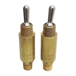 Lot Of Clippard MTV-3P Toggle Valve, 3-WAY Nc, 1/8IN NPT/#10-32, 300PSIG Max. Fixed Price $45.00.