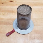 Mac-iron 6" Stainless Steel Pb Strainer, Wbl 150# 304SS Used. Fixed Price $12.63.
