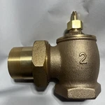 Legend 110-108, 2 Inch, T-431 Bronze Angle Radiator Steam Valve, 60 Wog. Fixed Price $55.00.