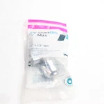 Sharkbite Max Straight Stop Valve Quarter Turn Push Connect Brass 1/2". Fixed Price $9.35.