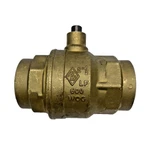 Rb 2-1/2" Full Port Brass Ball Valve, CW510L, DN65, PN16, 600 Wog, No Handle. Fixed Price $57.18.