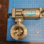 Key Vacuum OBV-200-P-SS-50 Butterfly Valve & Rota-cyl ADL1.5X100-1-0 A7B4. Fixed Price $165.99.