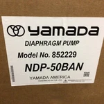 Yamada 852229 NDP-50BAN 2" Aluminum Buna Air Operated Double Diaphragm Pump New. Fixed Price $1725.00.