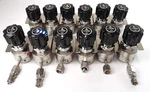Kokusai Electric AK-20 Manual Pressure Regulator Reseller Lot Of 12 Working. Fixed Price $410.24.