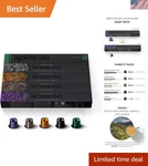 Line Variety Pack Espresso Coffee Pods. Fixed Price $72.99.