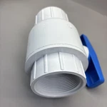 Spears 2621-025 2-1/2 Ips Pvc Utility Ball Valve Thd Epdm White 150 Psi 73F. Fixed Price $130.00.