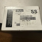New Box Parker 8A-B8LJ-SSP Stainless Steel Two Way Ball Valve 8AB8LJSSP. Fixed Price $139.99.