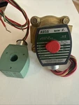 Asco Red Hat Valve 8210G54 125PSI Water 1"NPT. Fixed Price $95.00.