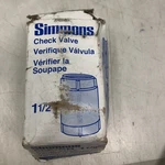 Simmons 505SB Female-threaded Check Valve, 1-1/2". Fixed Price $66.49.