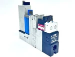 Parker Convum MC22S10HSZLC4BLN Vacuum Generator W/ MVS-201-PCP. Fixed Price $49.49.