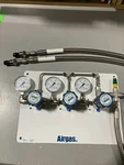 Airgas Single Stage Deluxe Triple Wall Mountable Regulator PN/Y80-CL66301. Fixed Price $800.00.