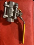 Sharpe 53036-SW 3/4" Ball Valve 1000WOG Cwp 316SS Soc CF8M 60 Day Wnty. Fixed Price $40.00.