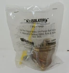 Webstone Valve 40404 1" Ips X Flanged Forged Brass Full Port Isolator Ball. Fixed Price $45.99.