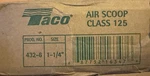 Taco Cast Iron Air Scoop Class 125 1-1/4" Np 432-6 Brand New. Fixed Price $29.00.