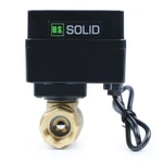 U. S. Solid Motorized Ball Valve W/ Signal Lights 1/2IN Brass Nc 9-36V Ac/dc. Fixed Price $28.09.