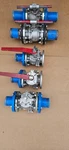 Warren Ball Valve, Sharpe A351 CF8M, 6156C, 3", 4", 316 Stainless. Fixed Price $1200.00.