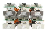 Smc IN587-16 16-PORT Pneumatic Manifold Assembly Reseller Lot Of Working. Fixed Price $1211.24.