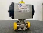 Tru-flo MT21.S4.F05-F07.CH17 Pneumatic Valve Actuator 150 Psi -new. Fixed Price $224.50.
