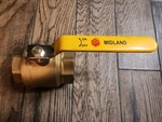 Midland Industries 940230 Ball Valve, Nominal, Fpt, Brass Body. Fixed Price $150.00.