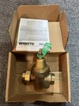 Watts LFN55BM1-U Pressure Reducing Valve 3/4" Lead-free Brass Threaded. Fixed Price $99.00.