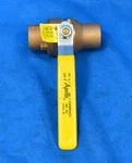 Apollo 70-207-01 1.5IN Solder Inline Bronze Ball Valve. Fixed Price $50.00.