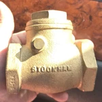 Stockham 125S Brass Swing Check Valve 1-1/4" 200 Cwp. Fixed Price $19.99.