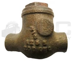 New Stockham 125S Brass Check Valve 3/8" 200CWP. Fixed Price $21.00.