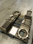 Tyco Rovalve PSC17-10" Stainless Air Actuated Knife Gate. Fixed Price $2998.99.