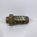 Watts No. 7 U2-2 Brass 3/4 X Dual Check Valve Backflow Preventer 150PSI. Fixed Price $29.99.