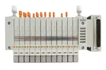 Smc VV5Q11-12-X3093V 12-PORT Pneumatic Manifold Amat 4060-00946 Working Surplus. Fixed Price $709.24.