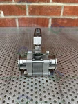 Whitey SS-65TSC16 Stainless Steel Ball Valve W/ 1" Sanitary Fitting. Fixed Price $100.00.