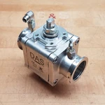 Das 83D-TCSTMC DN40 3-WAY Stainless Steel Ball Valve, Body 1.4408, 316SS Used. Fixed Price $60.91.