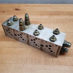 Vector Engineering VM05-P-4-3-3 Manifold Block, 13 1/4" X 1/2" Used. Fixed Price $189.99.