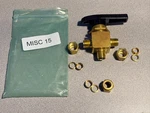 Brass Swagelok Valve B-44XS6 1/2 In Tube Od.. Fixed Price $149.99.