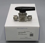 Swagelok SS-43GS4 Qty. 5 Stainless Steel Ball Valve 1/4 In. New. Fixed Price $342.00.
