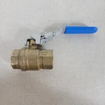 Rub S95E45 3/4" Fnpt Brass Full Port Ball Valve 600 Cwp Locking Handle. Fixed Price $21.00.