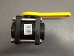 1" Full Port Poly Ball Valve W/ Stainless Bolts Norwesco P#61118. Fixed Price $43.65.