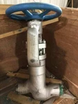 Newco 215W-CB3-PS Steel Manual 4" Butt Weld High Pressure Globe Valve Wcb. Fixed Price $575.00.
