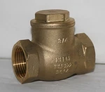3/4" Npt 200# Bronze Swing Check Valve Stockham LFB-319CX006. Fixed Price $9.60.