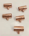 Mueller W04071 1-1/4" X 1/2" Wrot Copper Reducing Tee F Solder 5PK. Fixed Price $39.99.