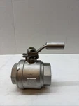 New Jamesbury 3" CF8M Stainless Ball Valve 6FR 3600MT. Fixed Price $249.00.