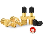Godeson 1/4" Npt Tank Valve, Anti-corrosion Brass Schrader Assorted Styles. Fixed Price $12.82.