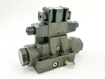 Parker D1VW4CNYC-70 Solenoid Valve 5000PSI ,58A 110/120V W/ Base. Fixed Price $500.00.