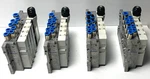 Lot Of 4 Festo Manifold Blocks, VMPA-KMS1-8-5 537952 Valves Nice!. Fixed Price $265.00.
